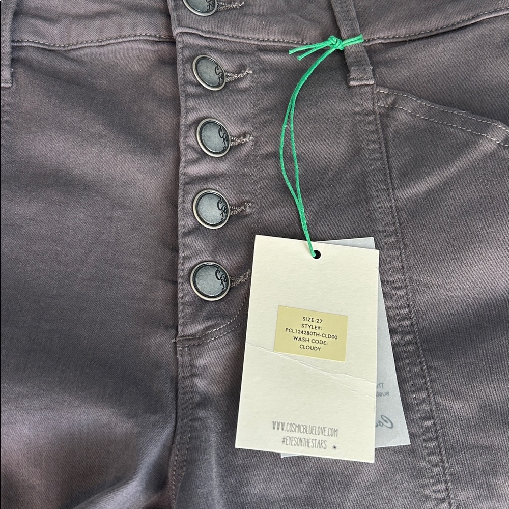 Cosmic Blue Love dark grey shorts - Picture 2 of 5